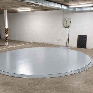 plataforma_giratoria Plataforma giratoria para coches en Madrid: instalación a medida en garaje privado