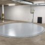 🚗 Instalación de plataforma giratoria de 4,5m en un parking privado de Madrid